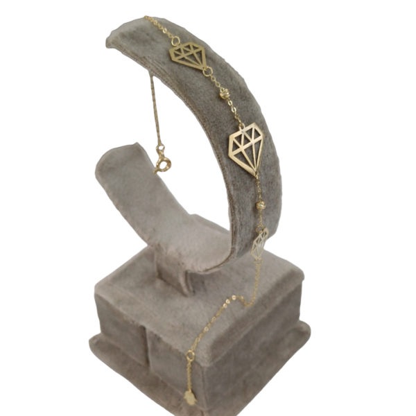 Gourmette en or 18k
