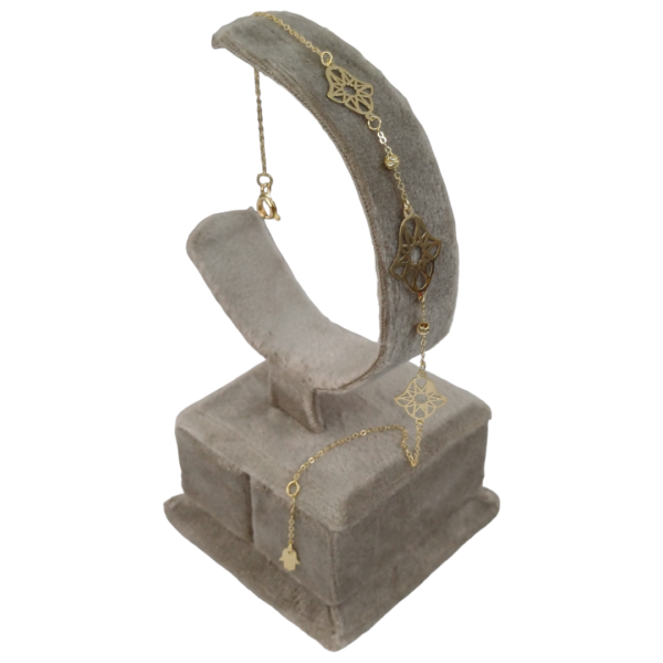Gourmette en or 18k