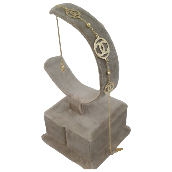 Gourmette en or 18k