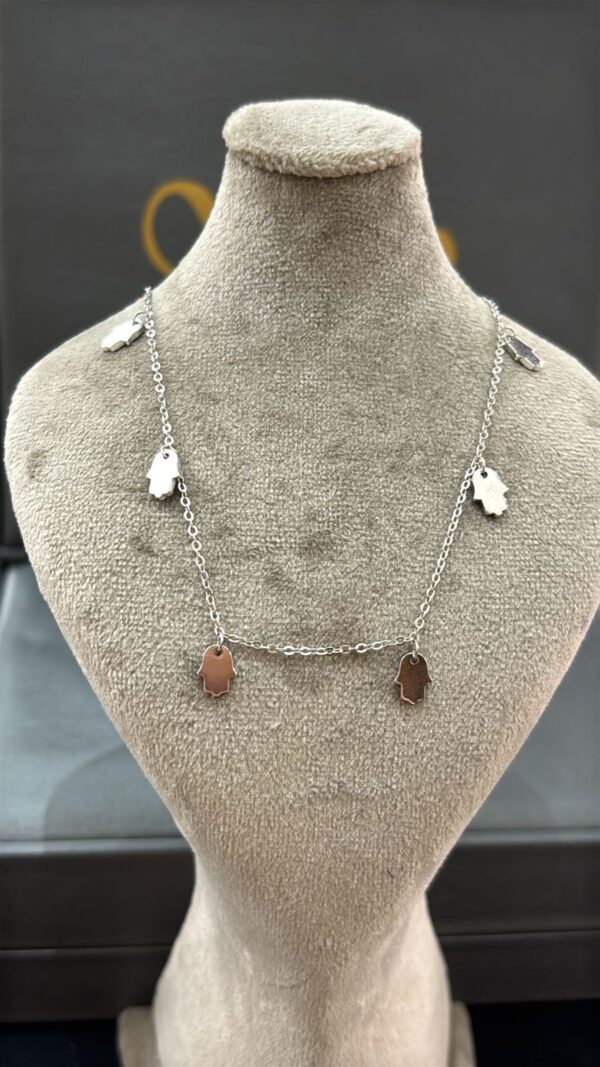 Collier en argent 925 rhodié