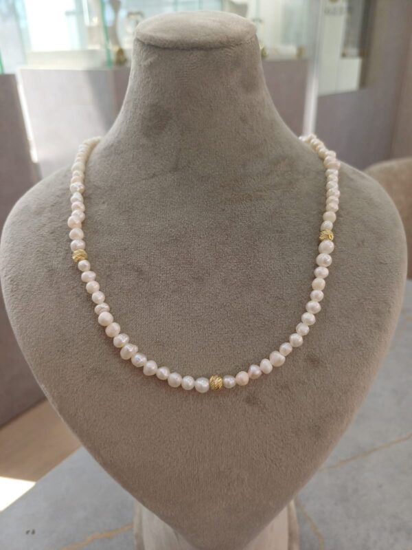 Chaine en Or 18k et johar